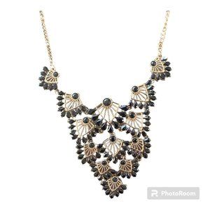 Black and Gold Necklace